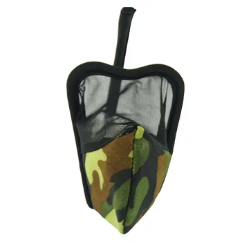 

Men C-string Thong Heart-shaped Invisible Underwear Pouch Panty Black And Army Green