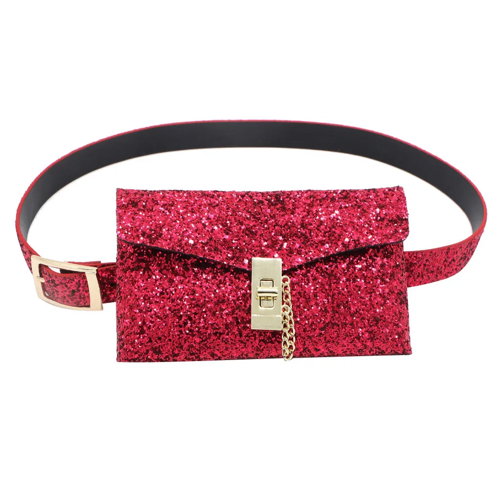 Поясная сумка, поясная сумка для женщин, дизайнерская брендовая роскошная сумка, Высококачественная женская сумка из искусственной кожи, поясная сумка, сумка для сообщений d2 - Цвет: Красный