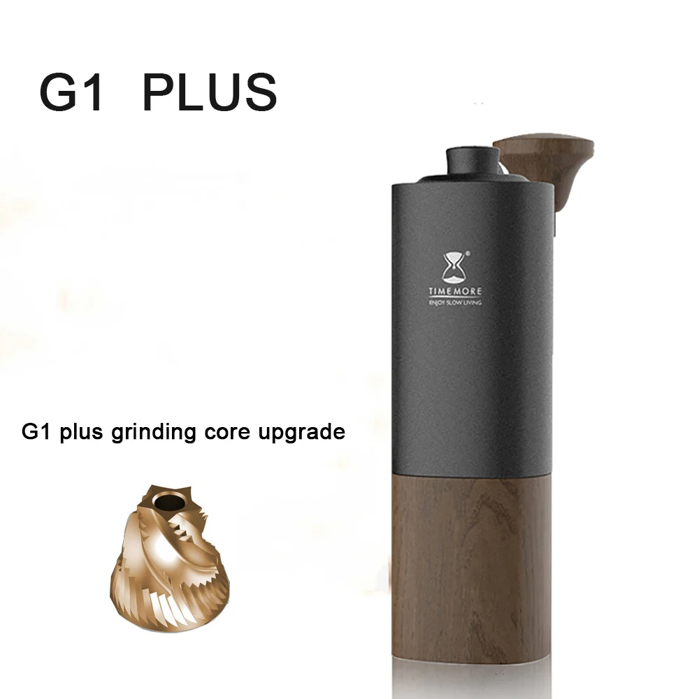 

Timemore Chestnut G1 Plus Stainless Steel Coffee Grinder Portable Grinder Coffee Bean Grinders Aluminum Manual Coffees Grinders