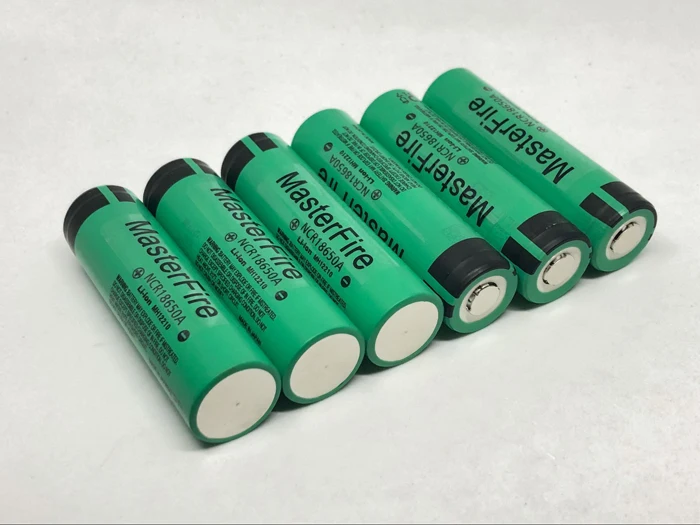 

Wholesale MasterFire Original NCR18650A 3100mAh 18650 3.7V Li-ion Rechargeable Flashlight Battery Laptop Batteries For Panasonic