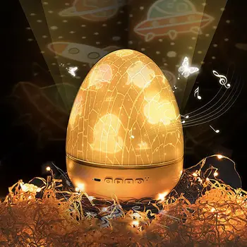 

HiMISS Romantic Starry Projection Strange Atmosphere Night Light Projector with USB Cable Emergency Projection Lamp