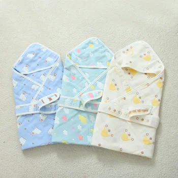 

Baby Blanket Newborn 90*90 Cotton Six-Layer Gauze Baby Bath Muslin Swaddle Baby Deken Comfortable Class A Quality Bedding