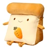 Cartoon Bread Fruit Triangle Cushion Pillow Removable and Washable Plush Stuffed Pillow Sofa Cushion Anti-extrusion Not Deformed