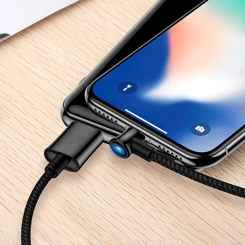 Кабель USB type-C 2A быстрое зарядное устройство USB шнур 90 градусов локоть нейлоновый кабель для передачи данных с оплеткой для смартфона samsung/huawei/Xiaomi