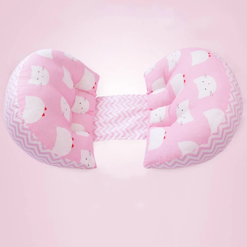 1 PC Pregnant Women Sleeping Lumbar Belly Support Pillow Side Sleep U-shaped Protect Abdomen Pillow Baby Breastfeeding