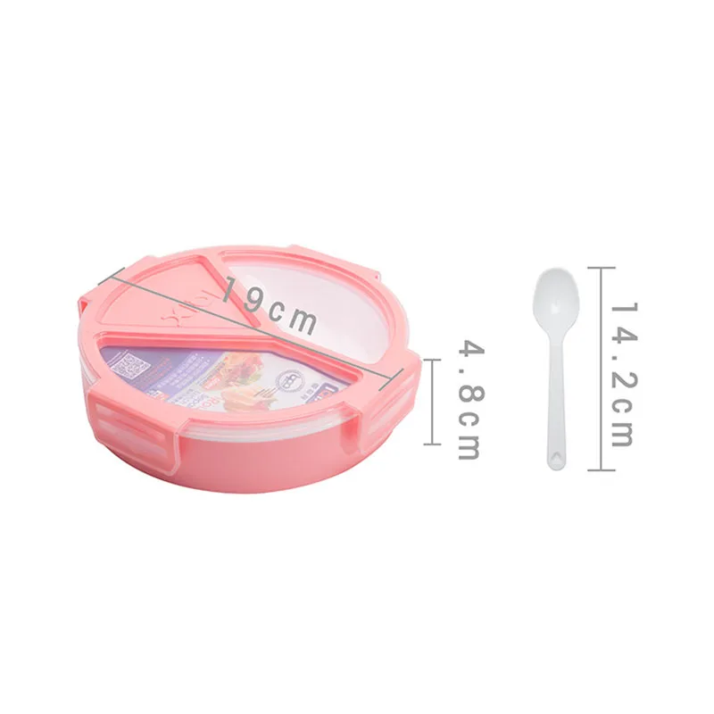 Герметичный Bento Ланч бокс BPA Free коробка для обеда с микроwavable ложкой столовая