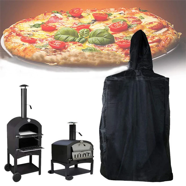 Kerti Bbq Porfedél 5 Méretű Kültéri Udvar Terasz Pizza Sütő Fedőlapja Vízálló Fényvédő Tok Porálló Burkolatok - Image 2