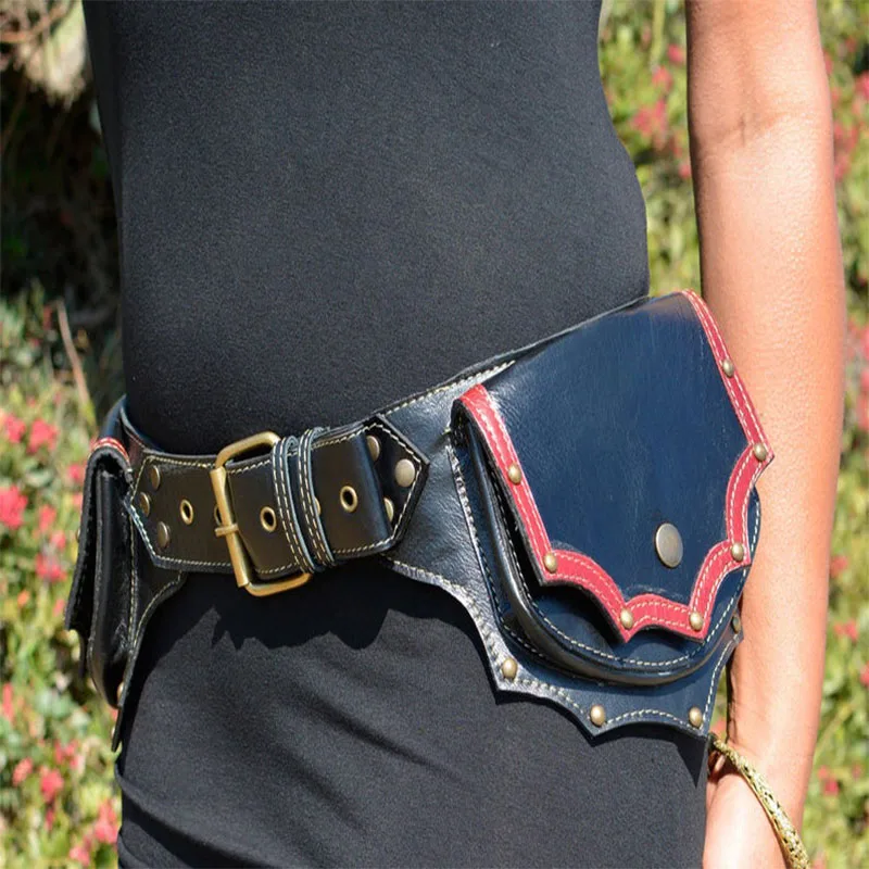 Hip Belt Bag Women Festival Pocket 
