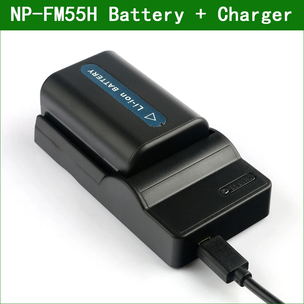 LANFULANG NP-FM55H FM50 NPFM50 батарея для цифровой камеры + USB зарядное устройство Sony CCD-TRV408 MVC