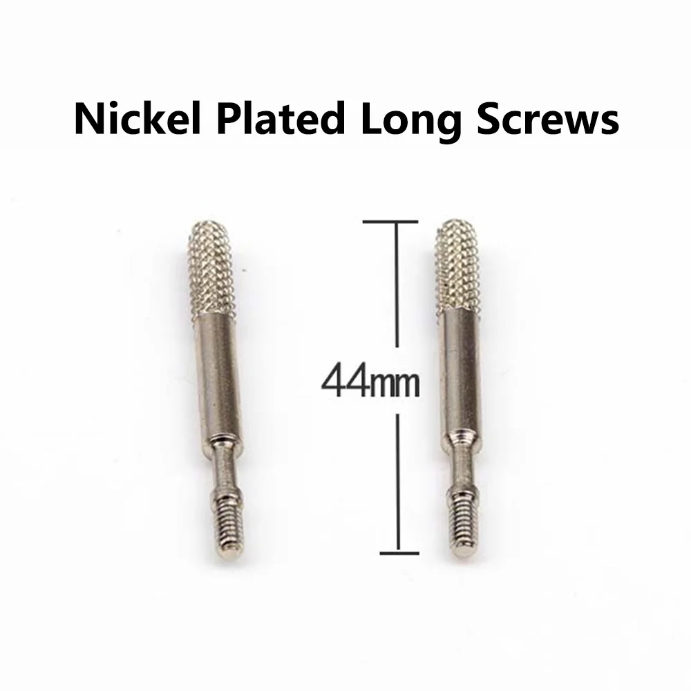 Long Screws DB9 с разъемом «папа» Пластик комплект каркасов на RS232 9 Pin последовательный Порты и разъёмы Разъем RS485 RS422 COM розетка D-SUB9 адаптеры для сим-карт - Цвет: Long Screws