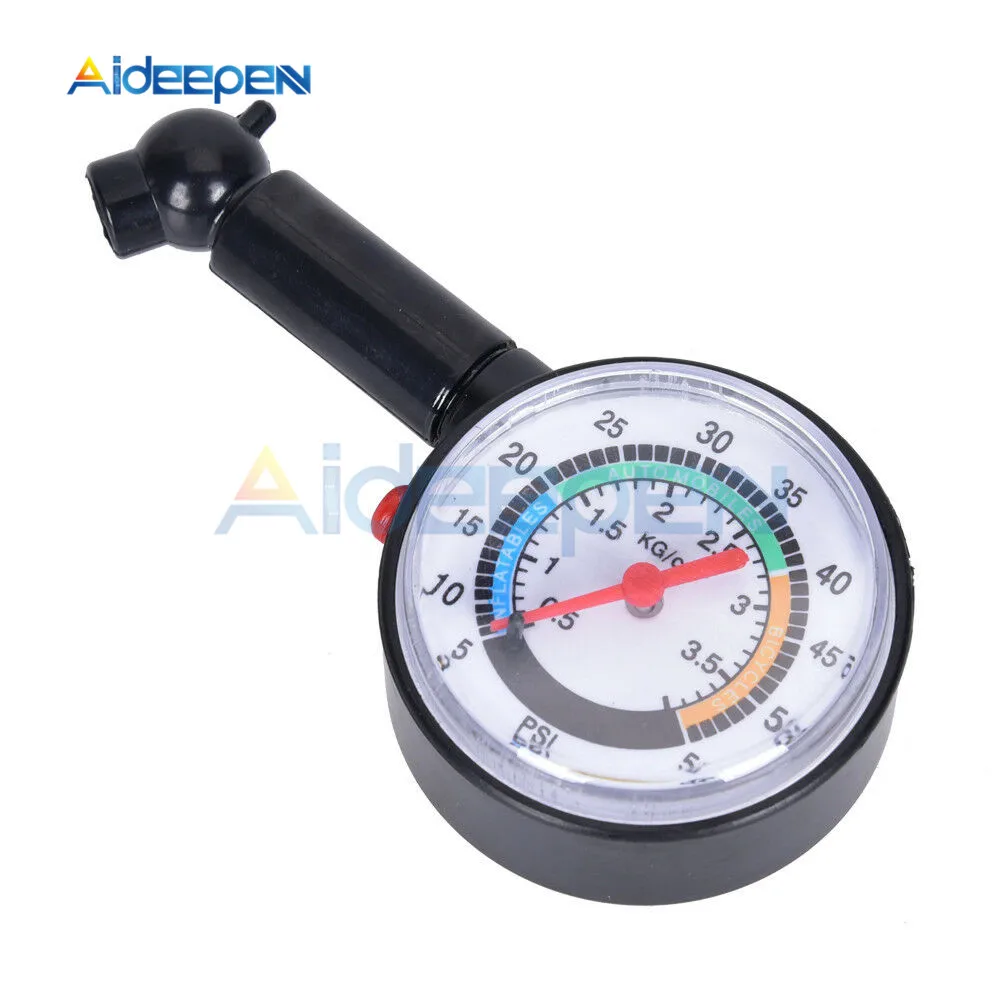 

Tire Air Pressure Guage Automobile Bike Motor Truck Auto Air PSI Tyre Meter Vehicle Tester Gage Tyres Monitoring Measuring Tool
