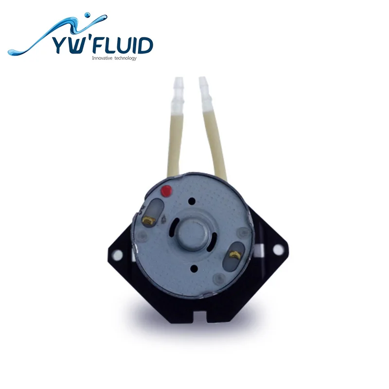 YWfluid 12В/24В высококачественный Микро перистальтический насос с зубчатым