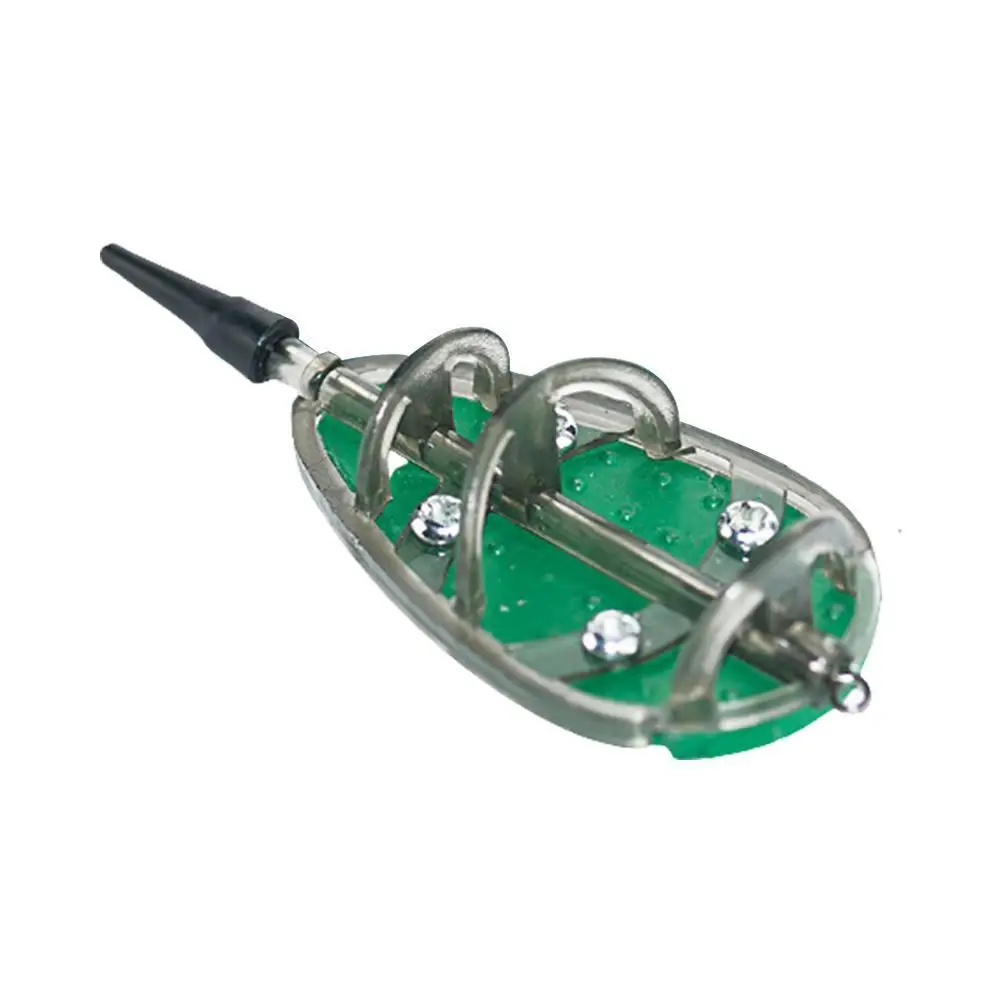 

1Pcs Fishing Feeders Classic Delicate Inline Method Fishing Feeders Mould 50g Tackle Basket 30g Set 40g 60g Carp Bait Fish B5J7