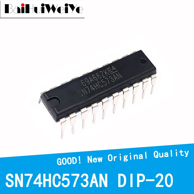 Новый оригинальный чип усилителя ИС SN74HC573N SN74HC573AN 74HC573N SN74HC573 74HC573 DIP-20 DIP20 хорошего