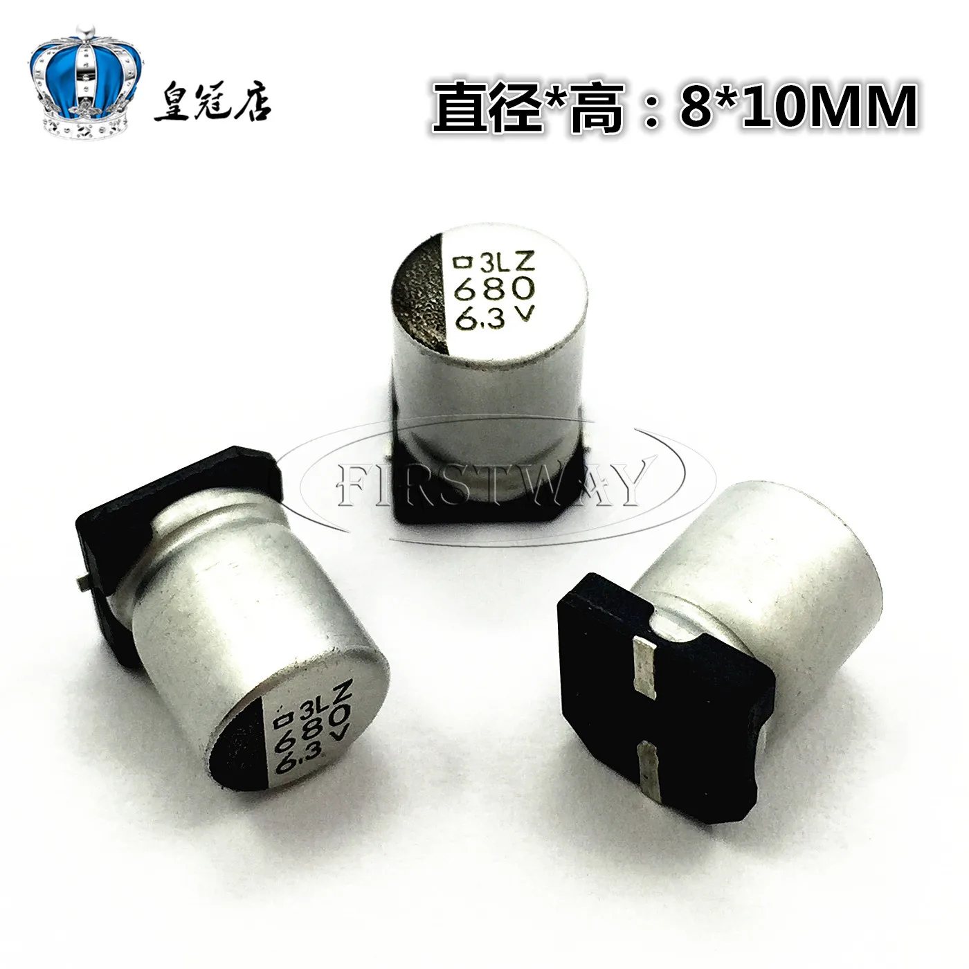 10 шт 6V 680 мкФ 6,3 V 8*10 мм 8*10