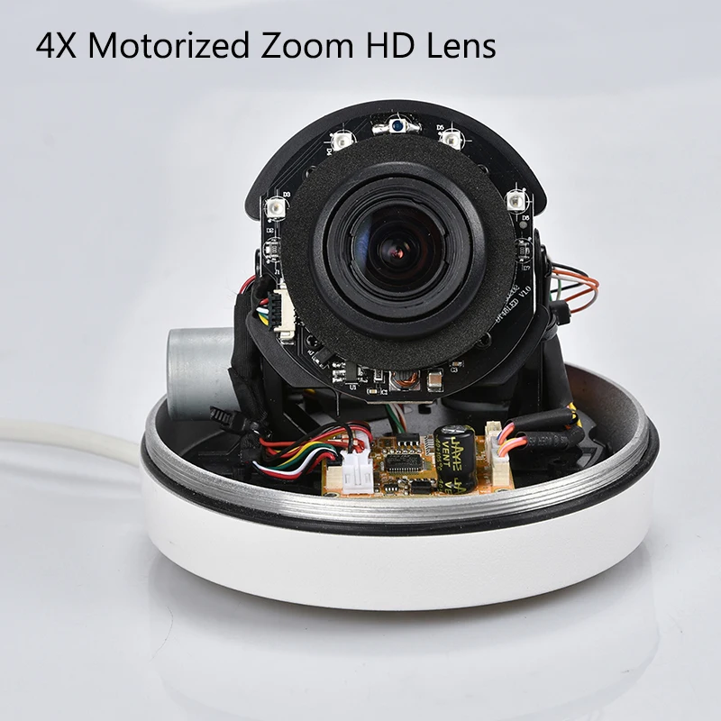 CCTV безопасности Открытый 2MP камера AHD 1080P Мини-Купол PTZ камера 4X зум AHD TVI CVI CVBS 4в1 AHD камера 2МП купольная камера ИК 45 м