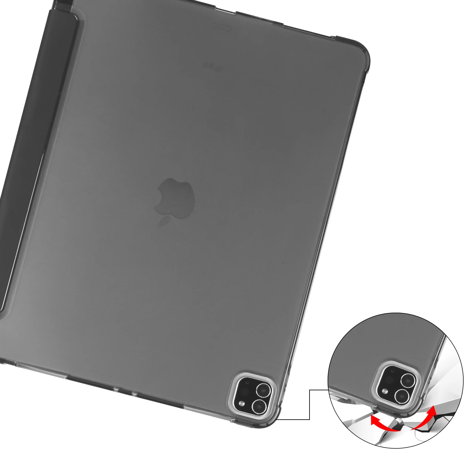 A2230 Case Leather Cover for Pro Multi-Fold A2231 11 PU 2020-A2228 A2068 iPad Case Smart
