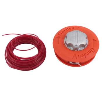 

Aluminum Trimmer Grass Brush Cutter Trimmer Head Lawn Mower Accessories Universal Bump Feed Line Head