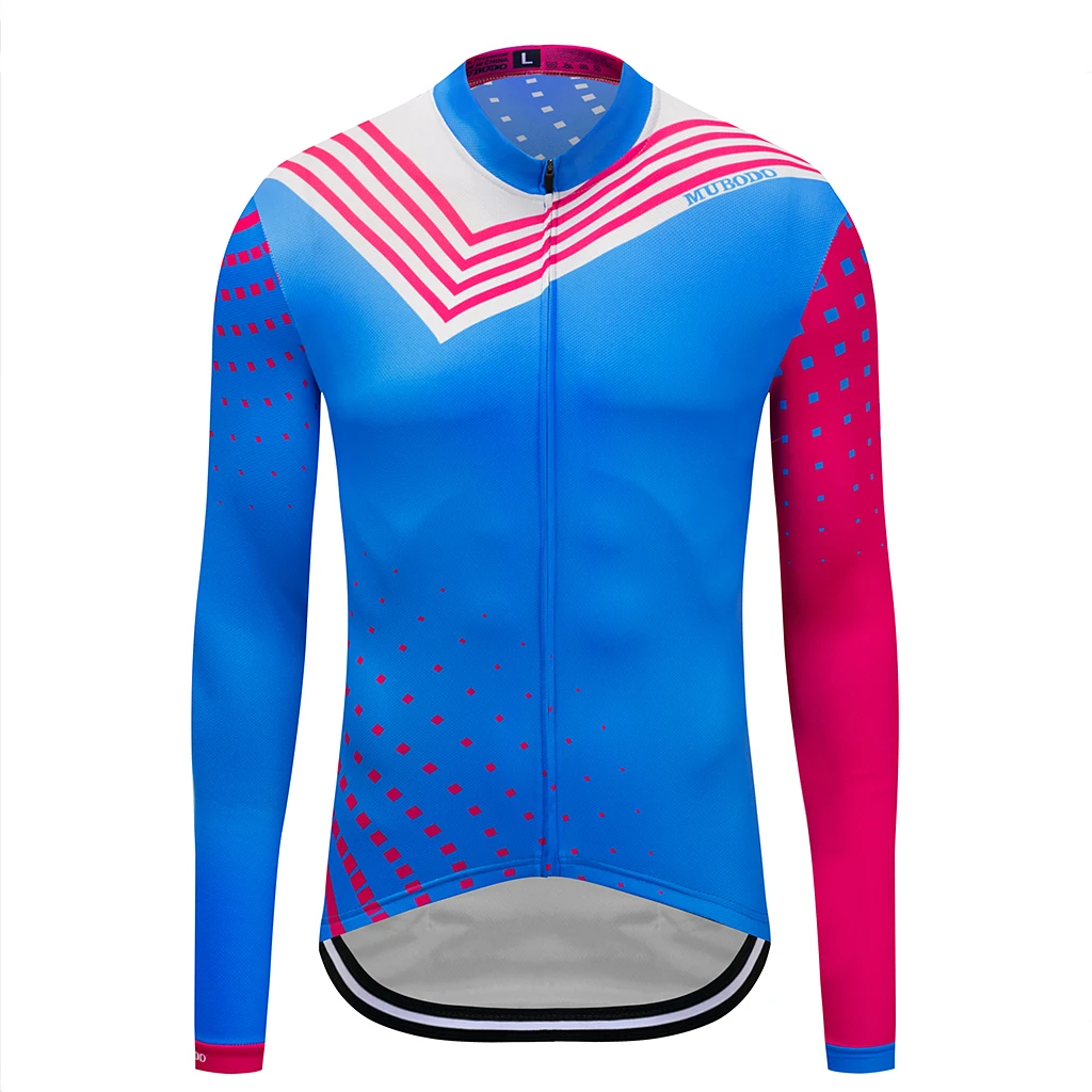 Long Sleeve Pro Team Ropa de bicicleta велосипедная одежда для мужчин длинный рукав джерси костюм для прогулок верховой езды на велосипеде MTB Одежда комбинезон наборы - Цвет: Long Sleeve
