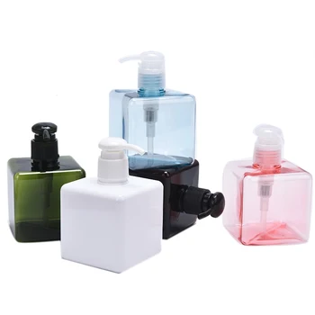

250ml Portable Pump Soap Dispenser Shower Gel Shampoo Liquid Hand Soap Bottle Refillable Reusable Coffee white Color