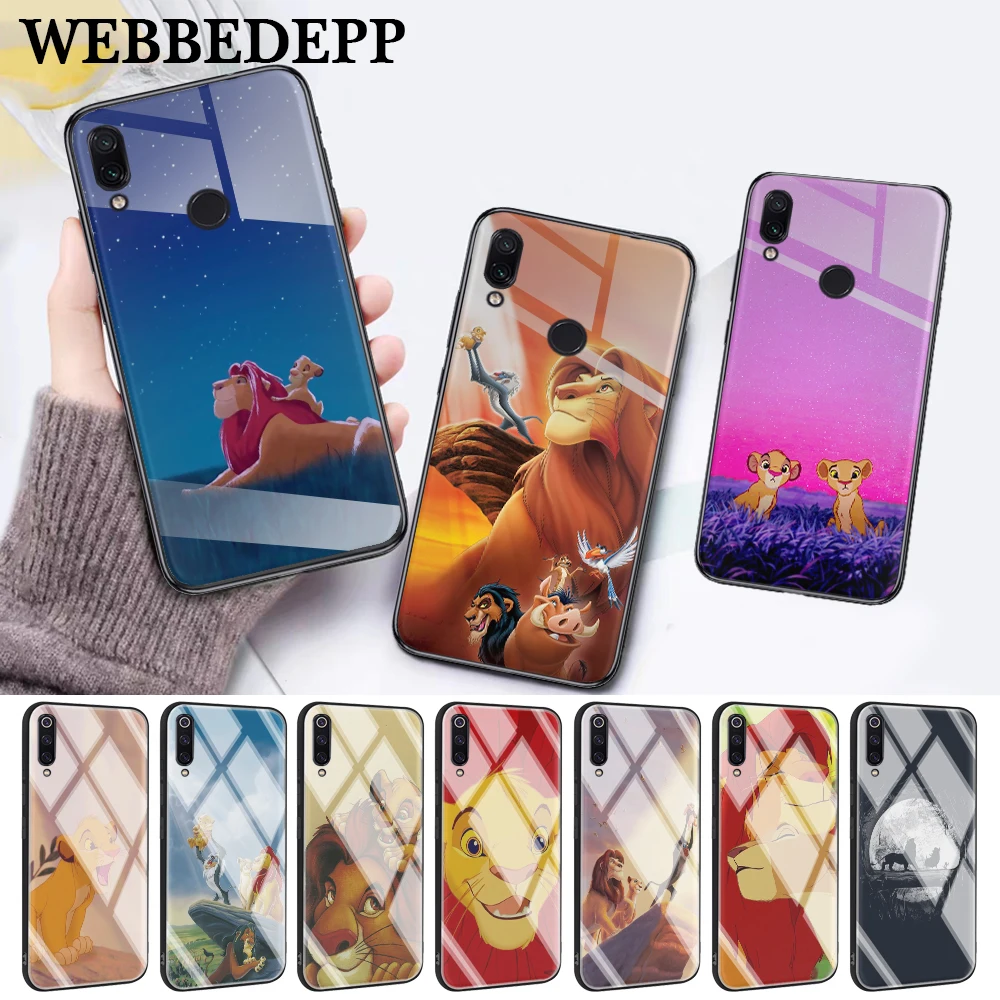 Стеклянный чехол для Xiaomi 8 Lite 9 A1 A2 5X 6X F1 Redmi 4X 6A Note 5 6 7 Pro | Мобильные телефоны и