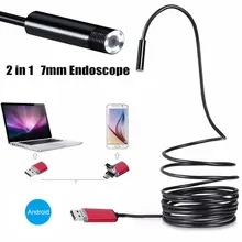Эндоскоп 2MP типа «два-в-одном» образование лабораторные наблюдения для Andriod/Windows2000/XP/Vista/7/8 Borescope USB ремонт