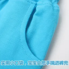 Детские повседневные штаны в Корейском стиле спортивные штаны для маленьких детей однотонные От 1 до 3 лет из чистого хлопка для мальчиков и девочек