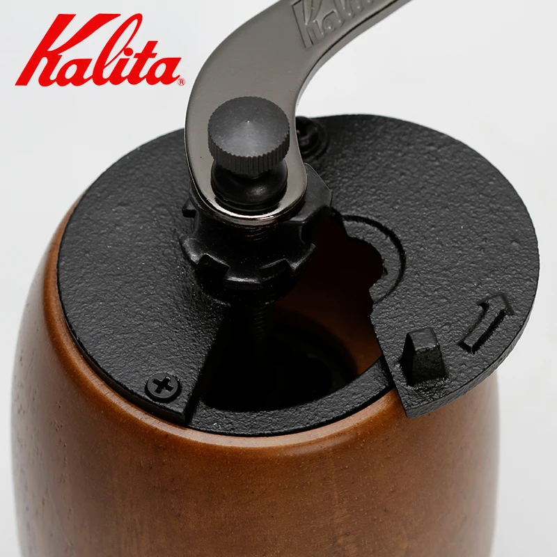 Кофемолка KALITA ручная кофемолка с регулируемой тонкостью для кофейной гущи