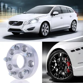 

2pcs 5X108 63.4CB 25mm Car Wheel Spacers Wheel Adapters suitable For Volvo V60