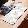 Art Mousepad White Solid Color Minimalism Neat Anime Mouse Pad Gaming Accessories Mini Office Mice Pad Table Pc Gamer Complete ► Photo 2/6