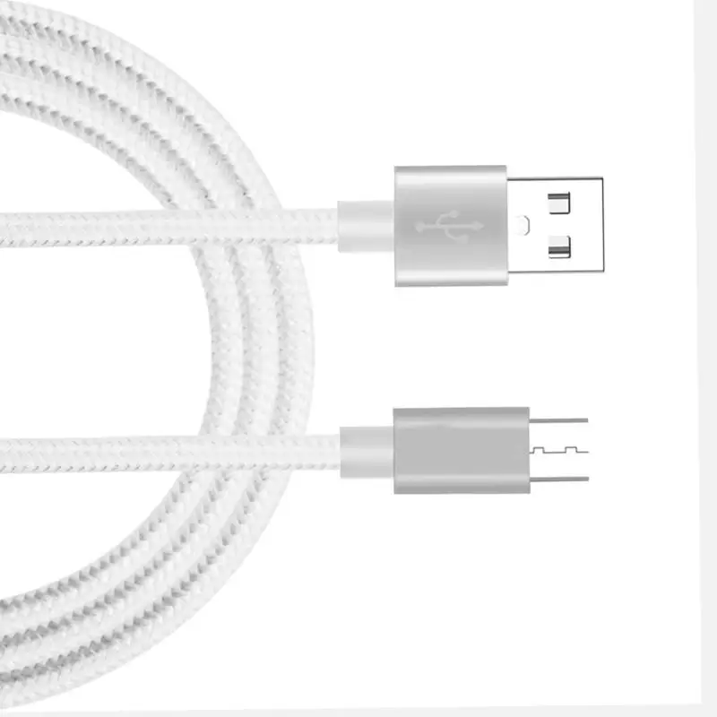 2 шт 6 футов высококачественные Кабели питания микро USB нейлон зарядка Телефон Зарядное устройство синхронизации Dat кабели провод шнур передачи данных линия