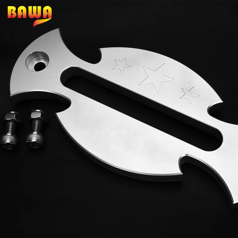 BAWA лебедка веревка руководство Alumimum Hawse Fairlead для Jeep Wrangler JK JL 2007+ буксировочные канаты автомобильные аксессуары