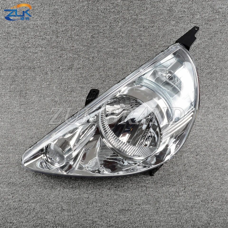 ZUK пара спереди головной светильник налобный фонарь в сборе для HONDA FIT JAZZ 2005 2006 2007