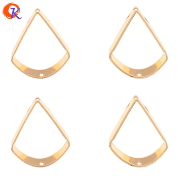 

Cordial Design 100Pcs 21*30MM Jewelry Accessories/Earrings Connectors/Drop Shape/Copper Materials/Hand Made/Earring Findings