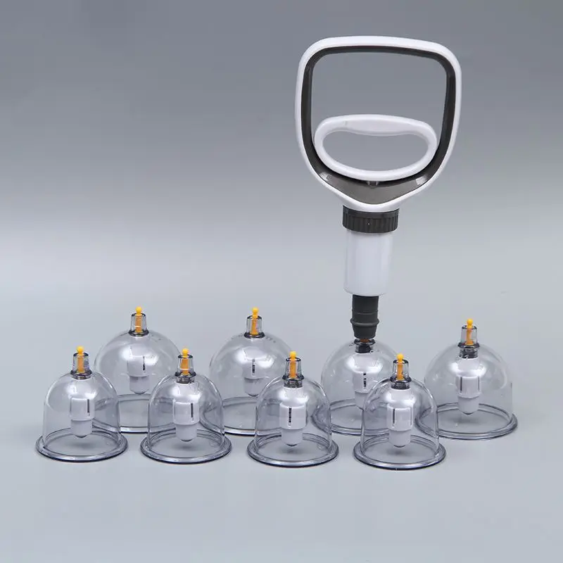 Cupping Set 24 Cans Professional Vacuum Thicker Jars Magnetic Aspirating Medical Acupuncture Ventosa Suction Cup Massage
