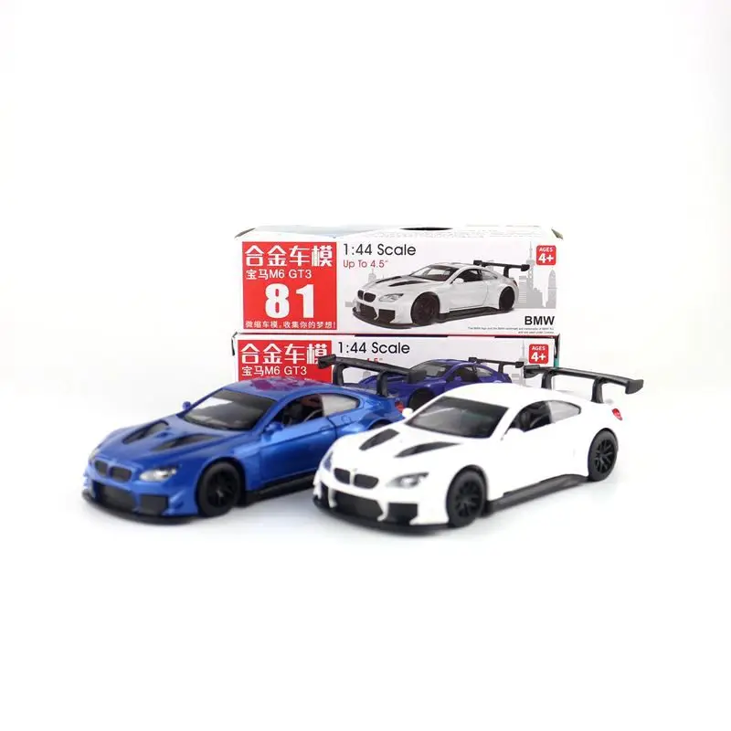 CAIPO 1:44 M6 GT3 модель автомобиля из сплава с откидной крышкой литая металлическая для