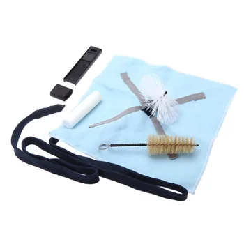 

Saxophone Sax Cleaning Tool Cork Grease Brush Cloth Thumb Rest Cushion Reed Case Cleaning Kit