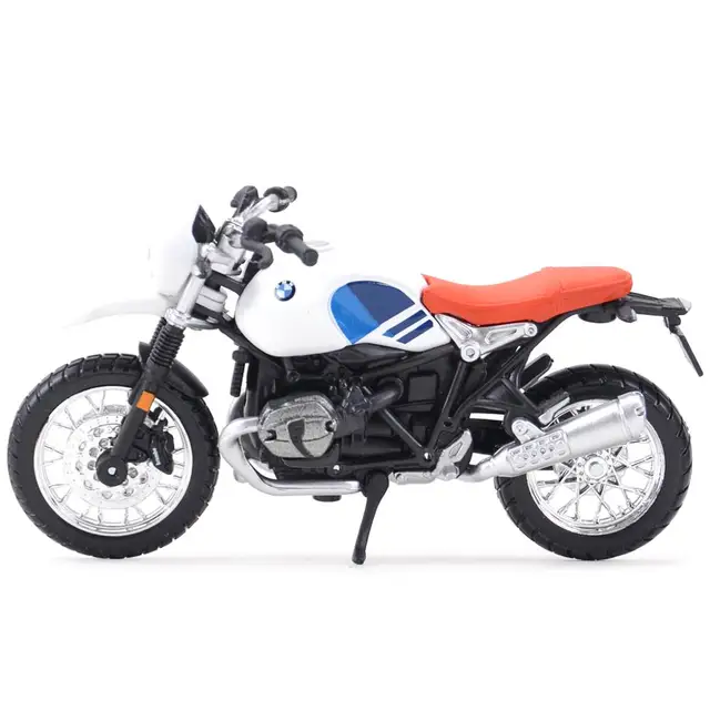 정밀도 높은 Bburago BMW R nineT 다이캐스트 모델: 소장가와 오토바이 애호가를 위한 가성비 뛰어난 소장품