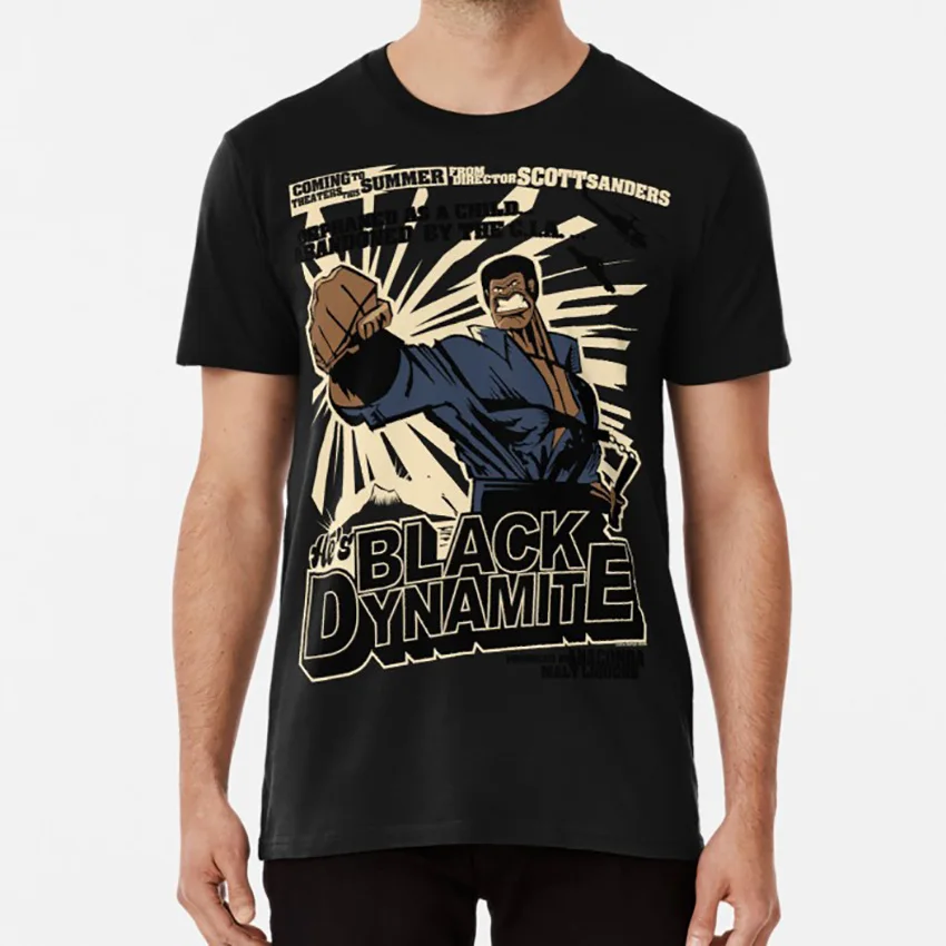 T shirt movie parody black dynamite 