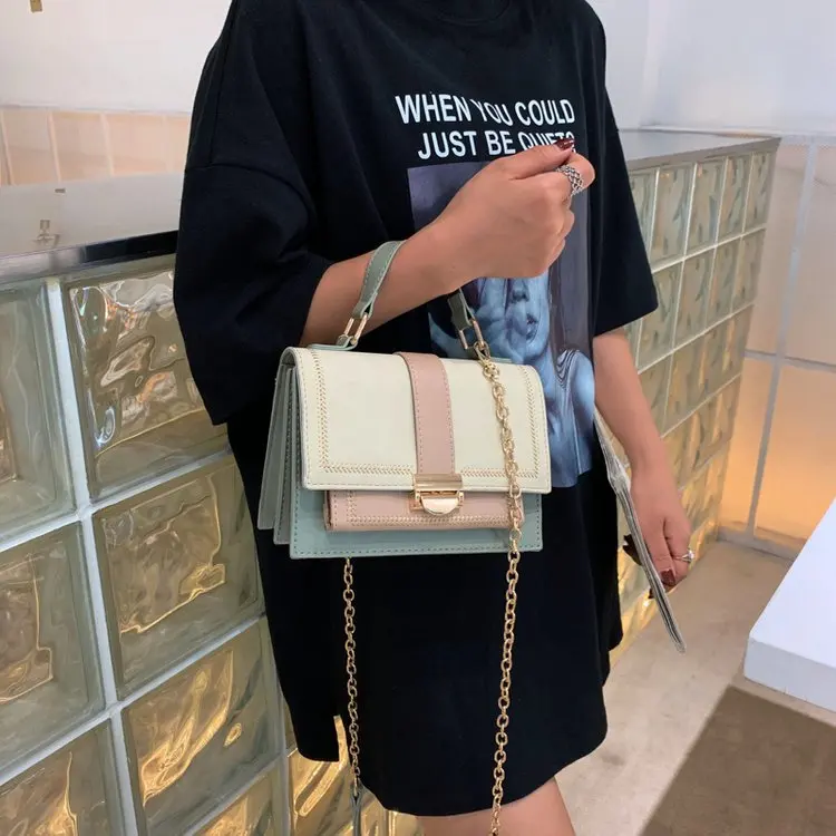 Luxury Girls Fashion Small Crossbody Bag Brand Design Women Travel Bags Scrub Quilted Bag Female Handbags Ladies Bags Sac A Main