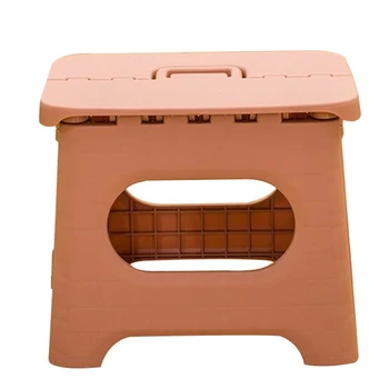 

Folding Step Stool Plastic Multi-Function Stool Home Small Bench Portable Outdoor Stool Fishing Stool for Kids Adults HY