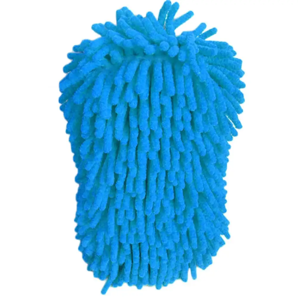 Горячая микрофибра синель моющая губка для автомобиля полотенце ткань Авто Моющие перчатки Автомойка принадлежности для дома Чистящая башня Горячая