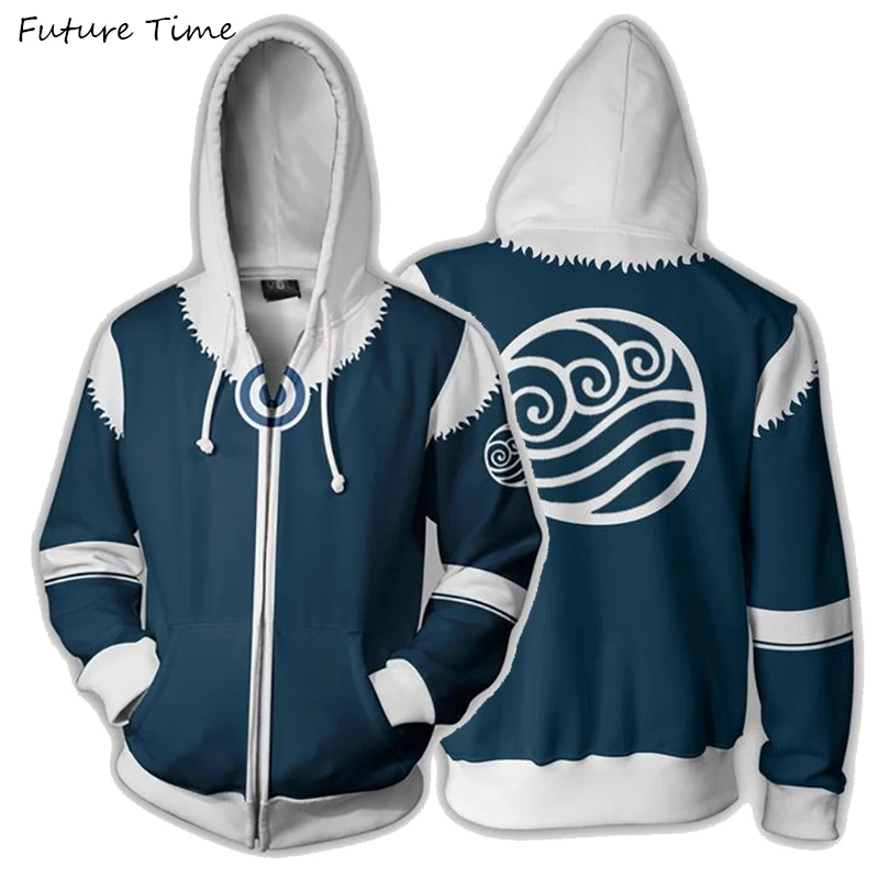 Avatar: The Last Airbender Hoodie 3D Printed Zip Up Polyester Hip Hop Men Hooded Hoodie for Spring Autumn Men Hoody C2159 Avatar: The Last Airbender Hoodie 3D Printed Zip Up Polyester Hip Hop Men Hooded Hoodie for Spring Autumn Men Hoody C2159