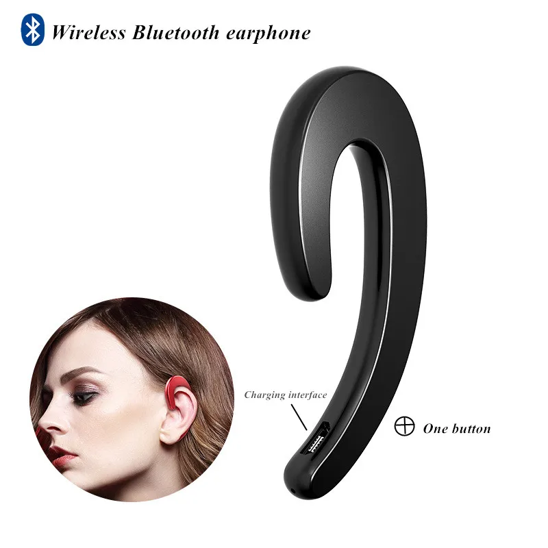 

Over the ear safety Bluetooth Wireless earphone without in-ear music headphones For iphone 7 8 9 11 xiaomi note 6 7 8 pro huawei