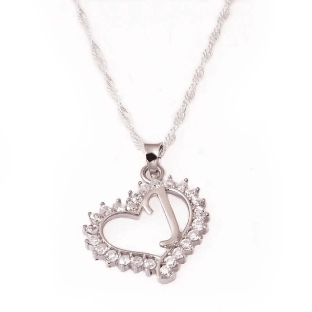 925 Sterling Silver Filigree Heart 