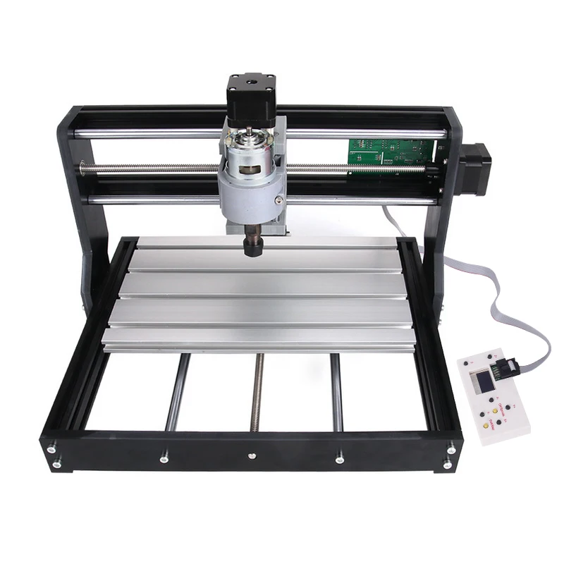 

Offline Controller 2418 PRO 3-Axis CNC Router GRBL Control DIY Adjustable Speed Spindle Motor Wood Laser Engraving Machine