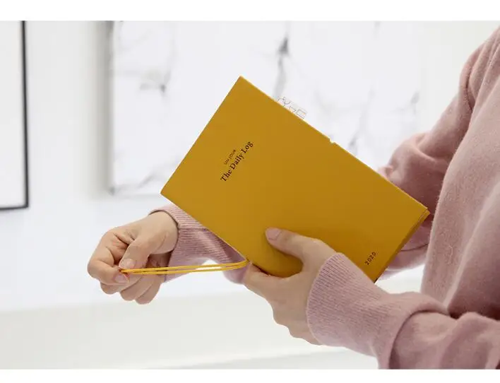 

2020 Daily Log Diary M Portable Monthly Weekly Plan 160P Free Shipping
