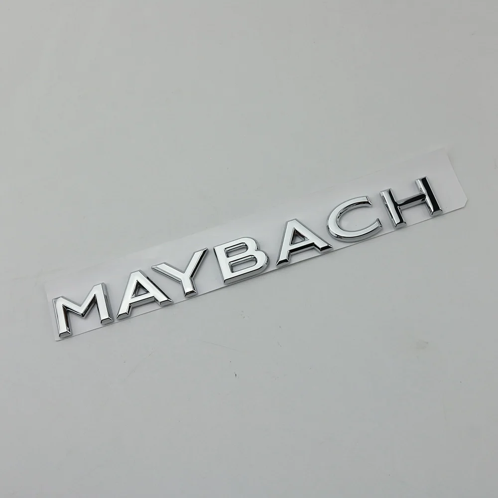 1 шт. 3D MAYBACH ABS Автомобильная наклейка с логотипом буквы на заднюю дверь багажник