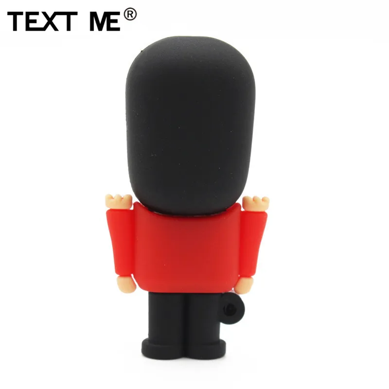 USB флеш накопитель TEXT ME с рисунком из мультфильма Королевская гвардия 2 0 4 ГБ 8 16 32 64