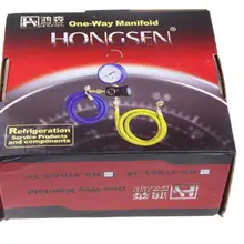 Hvac 1-way манометр HS-470A-R410 один манометр для R410 с 2 шт шланг высокого давления